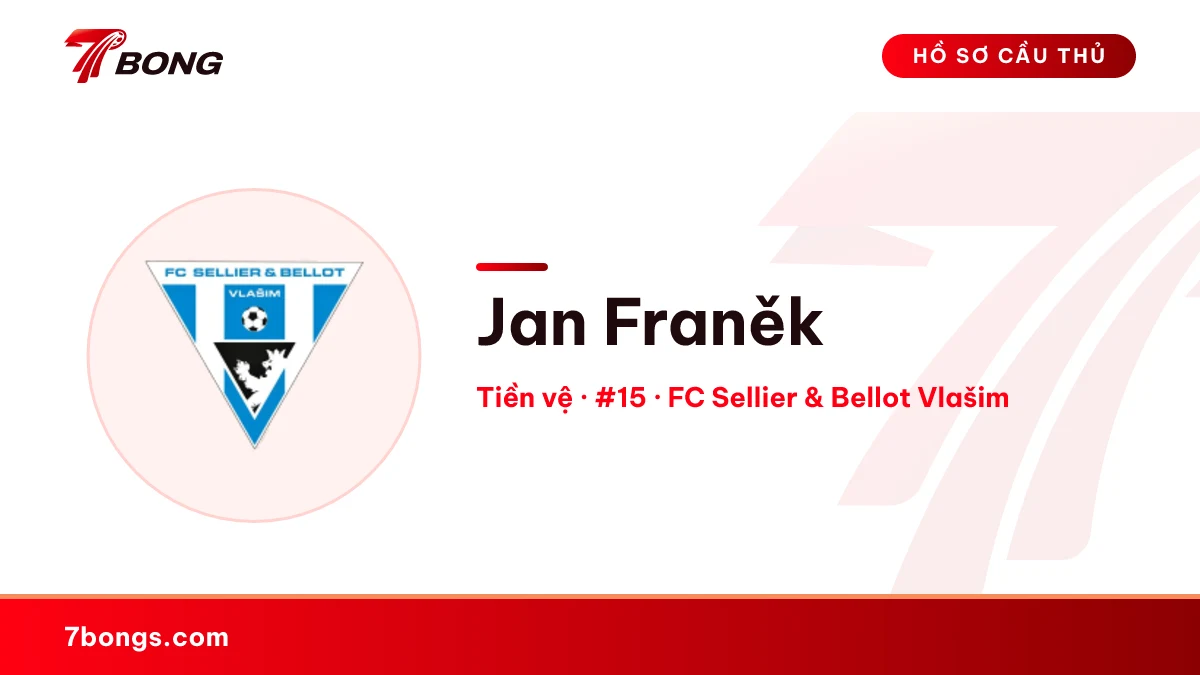 Jan Franěk — FC Sellier & Bellot Vlašim