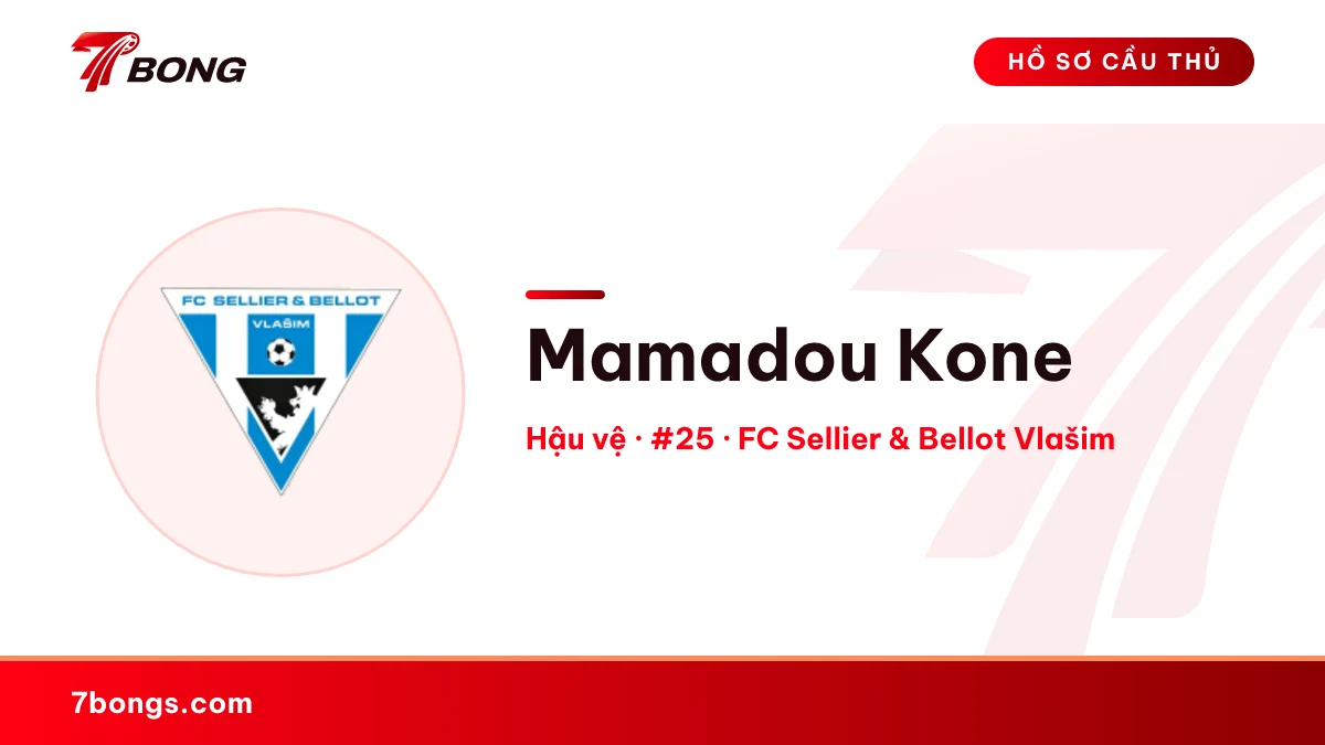 Mamadou Kone — FC Sellier & Bellot Vlašim