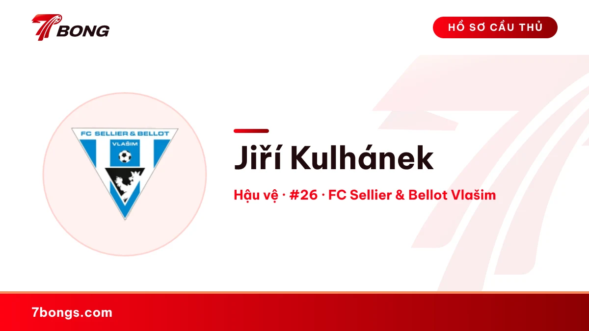 Jiří Kulhánek — FC Sellier & Bellot Vlašim