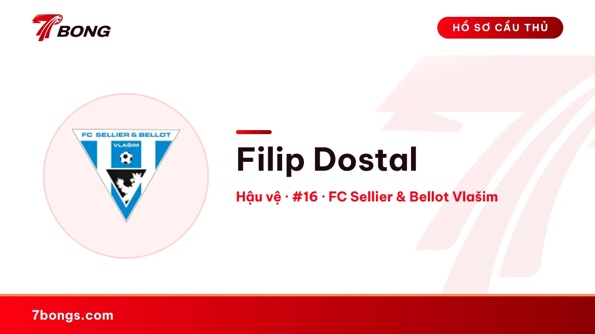 Filip Dostal — FC Sellier & Bellot Vlašim