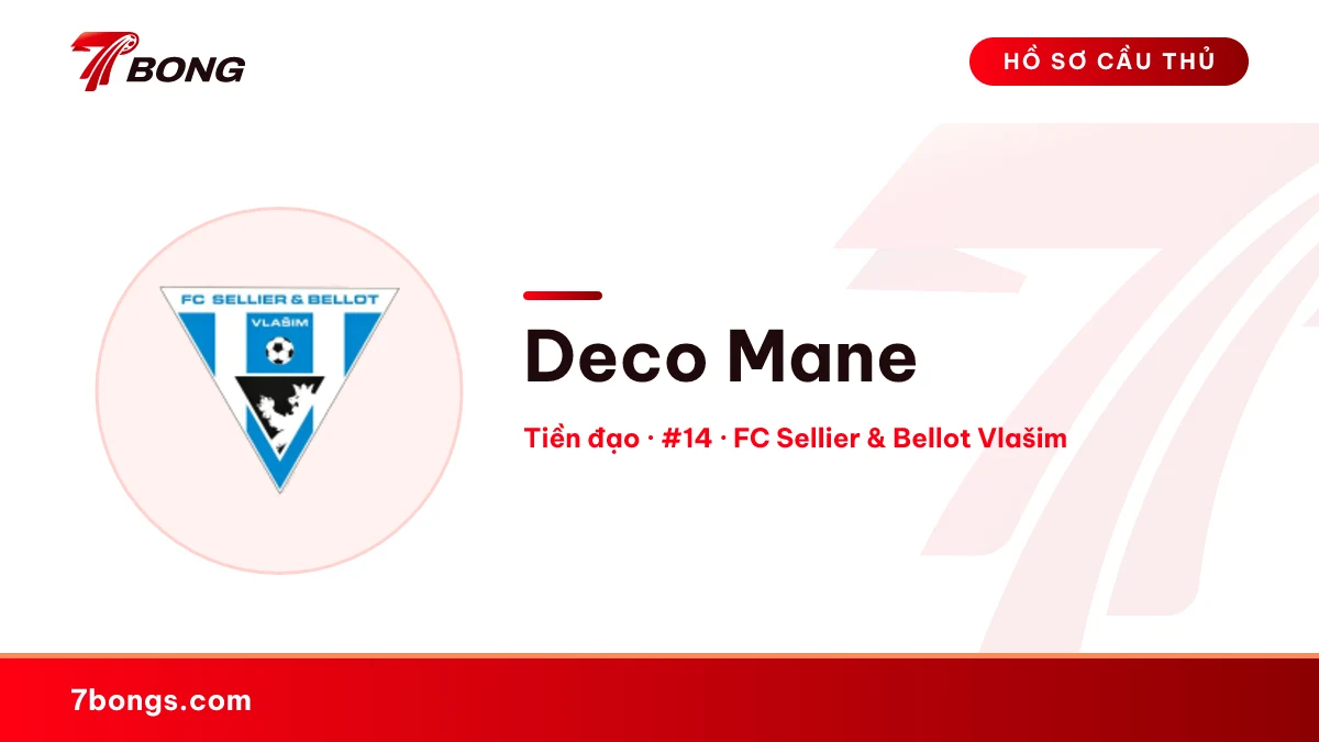 Deco Mane — FC Sellier & Bellot Vlašim