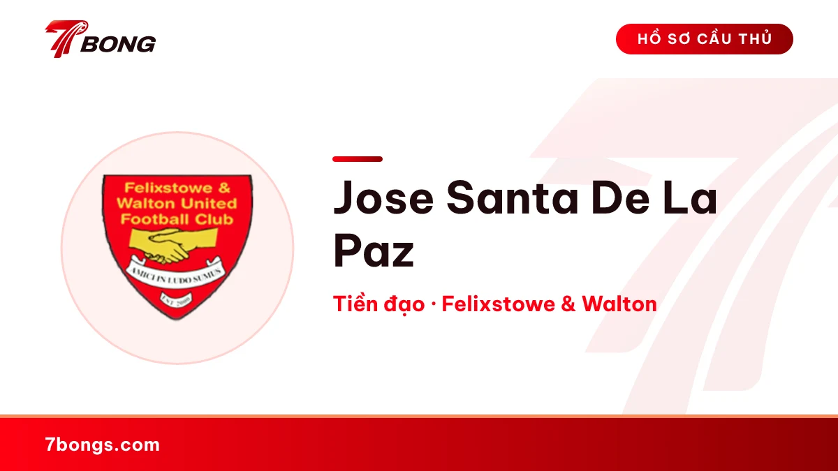Jose Santa De La Paz — Felixstowe & Walton