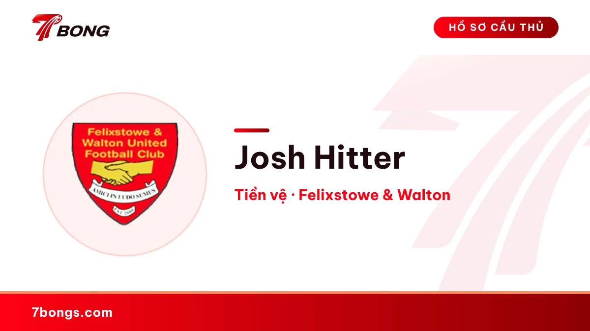 Josh Hitter — Felixstowe & Walton