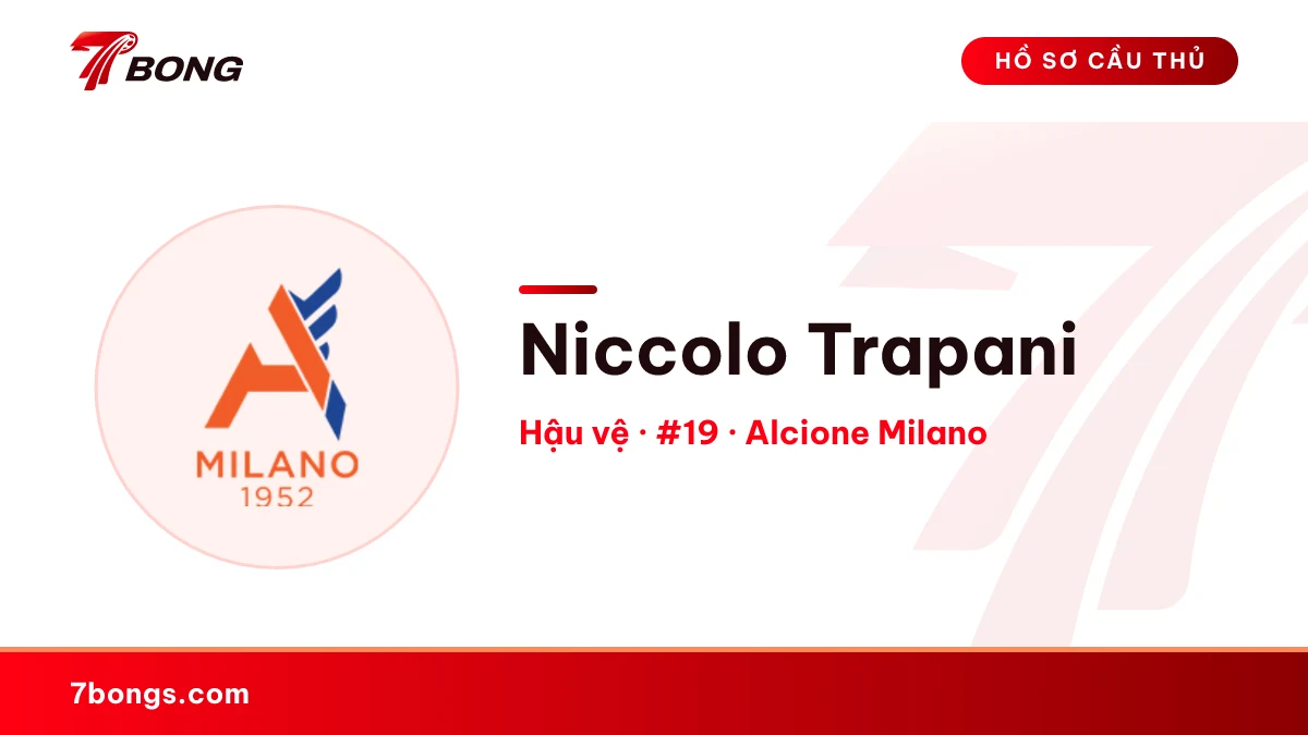 Niccolo Trapani — Alcione Milano