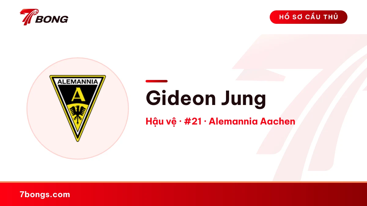 Gideon Jung — Alemannia Aachen