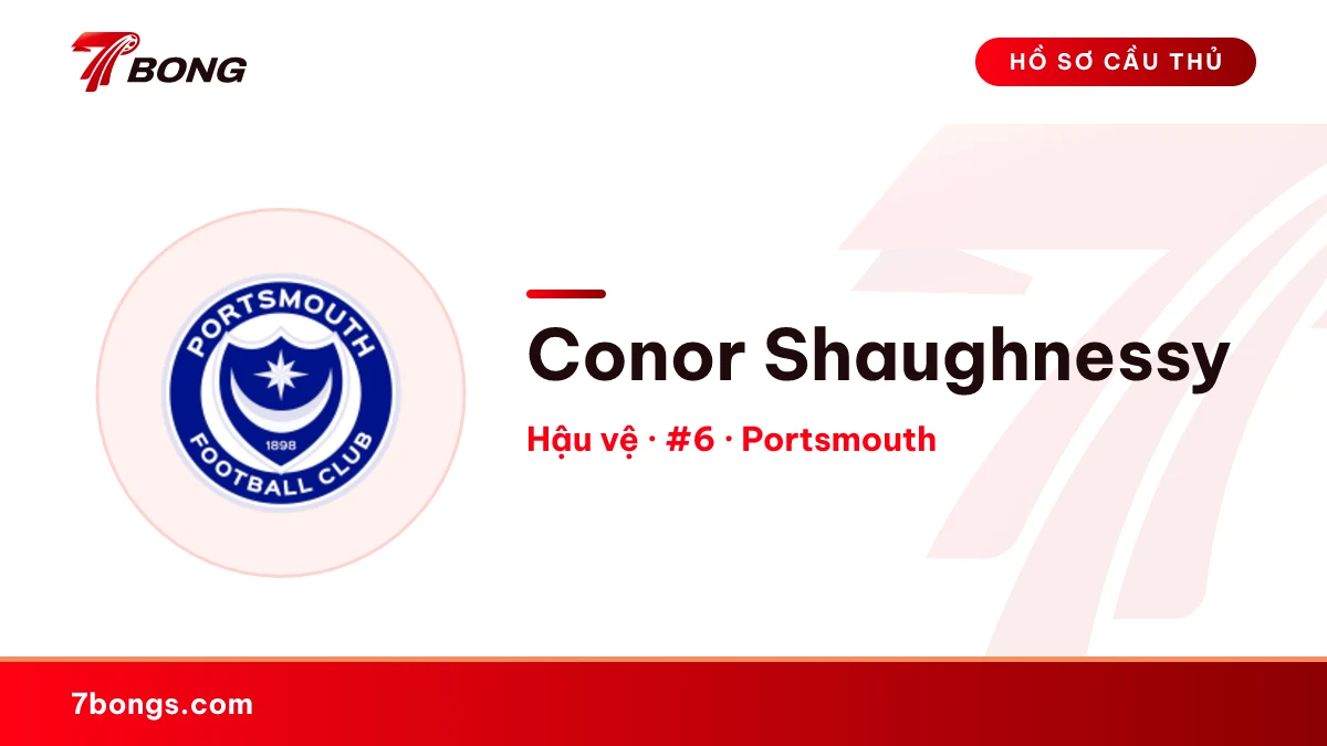 Conor Shaughnessy — Portsmouth
