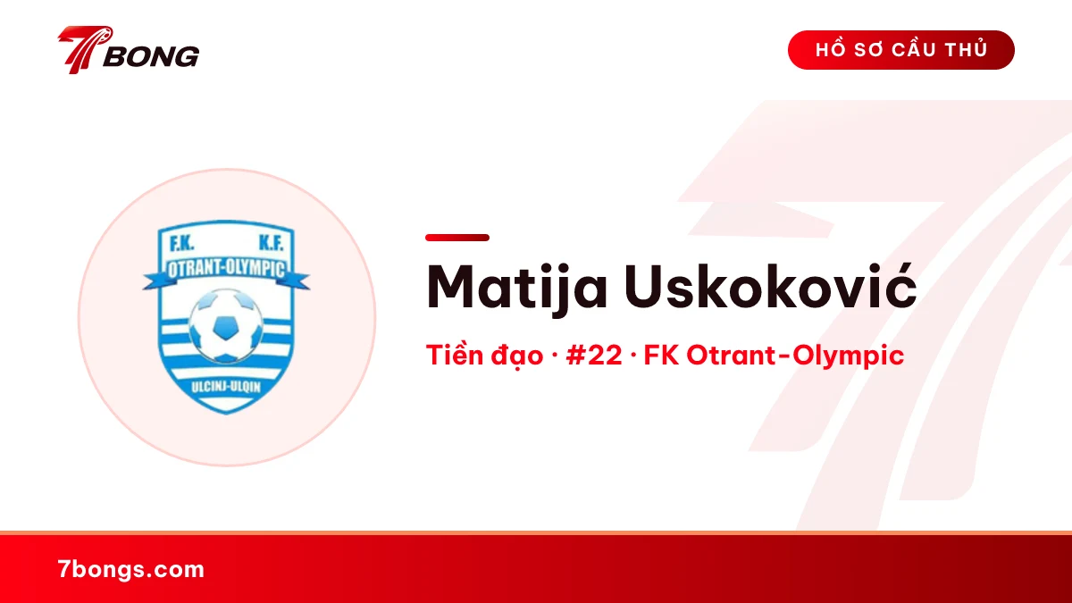 Matija Uskoković — FK Otrant-Olympic