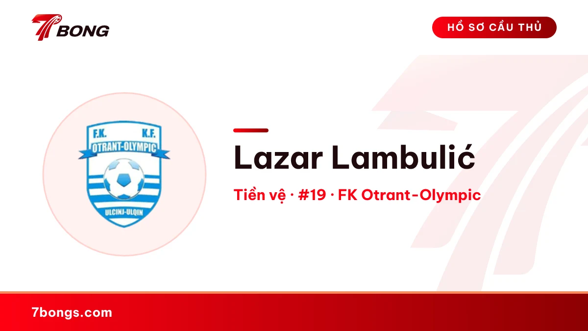Lazar Lambulić — FK Otrant-Olympic
