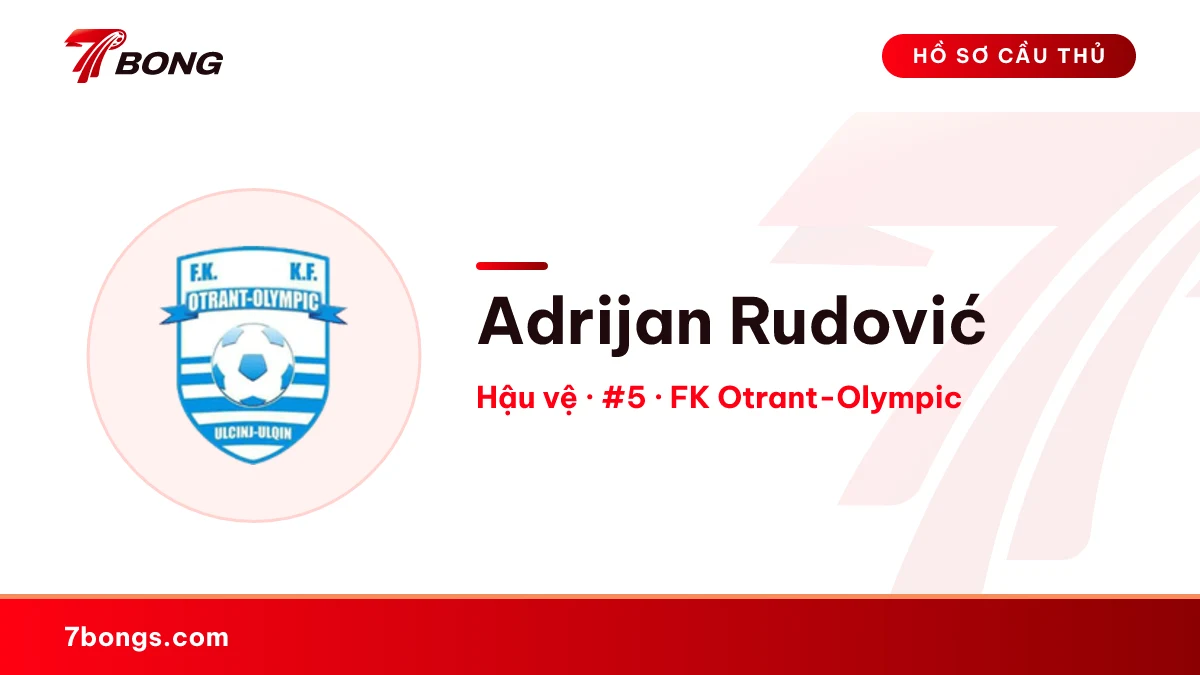 Adrijan Rudović — FK Otrant-Olympic