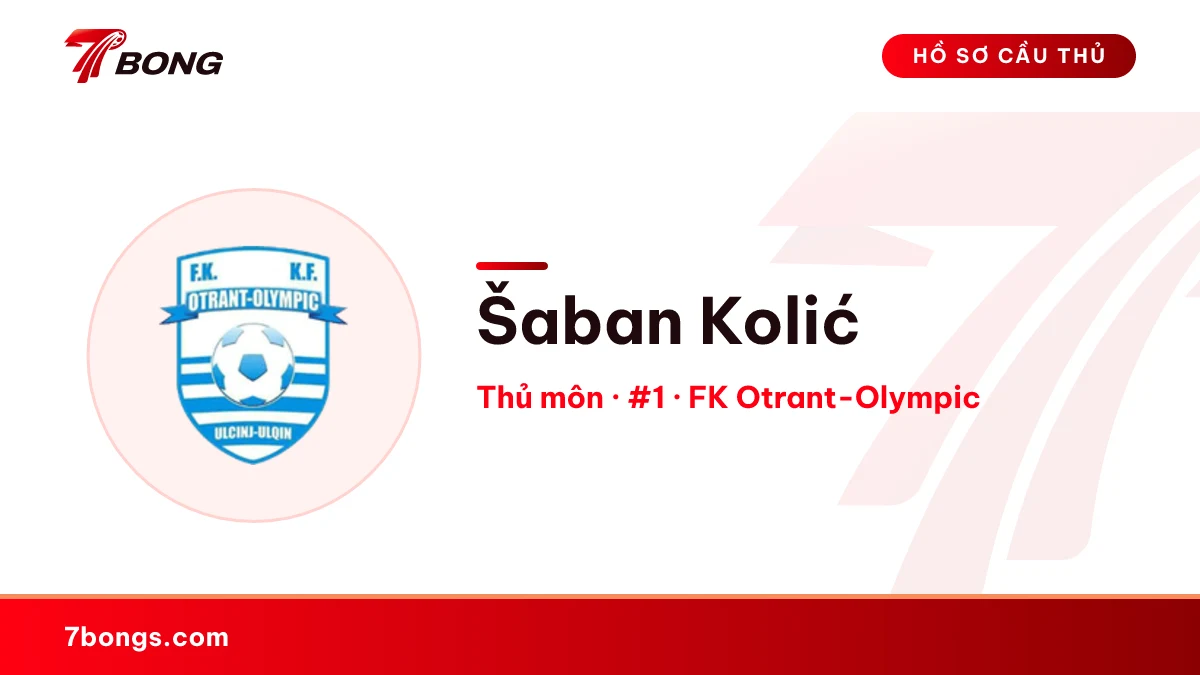 Šaban Kolić — FK Otrant-Olympic