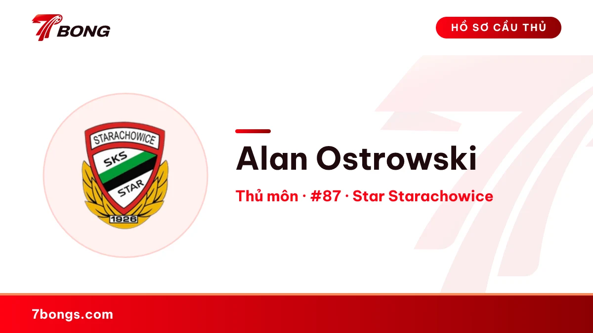 Alan Ostrowski — Star Starachowice