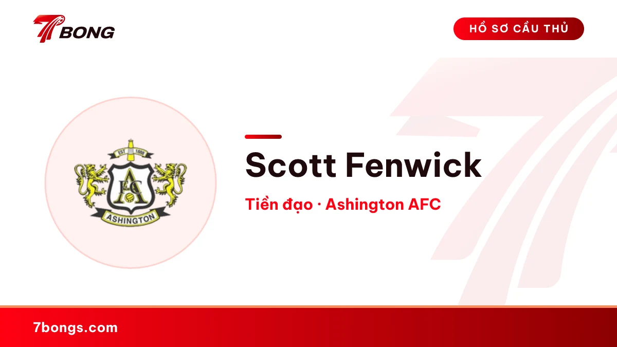 Scott Fenwick — Ashington AFC