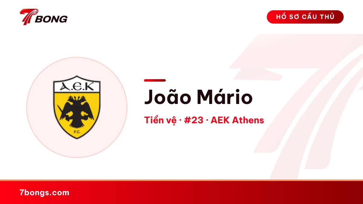 João Mário — AEK Athens