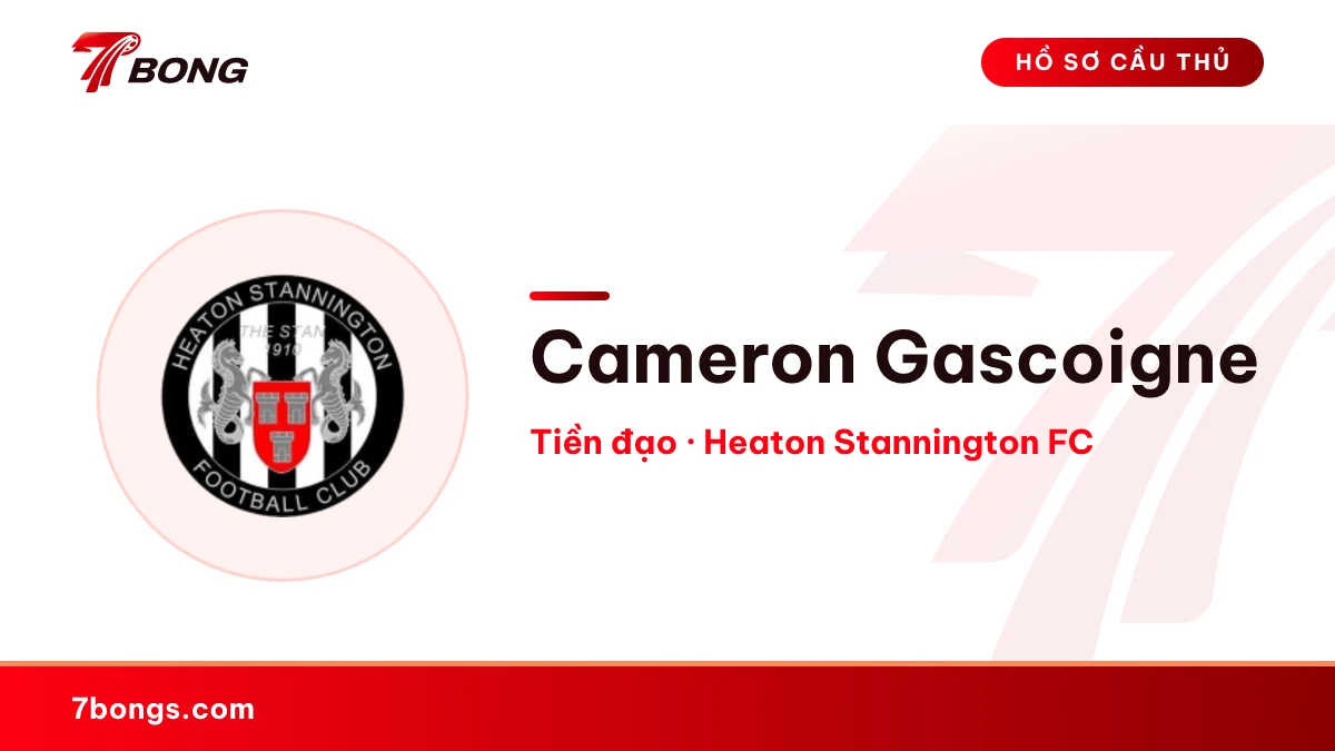 Cameron Gascoigne — Heaton Stannington FC