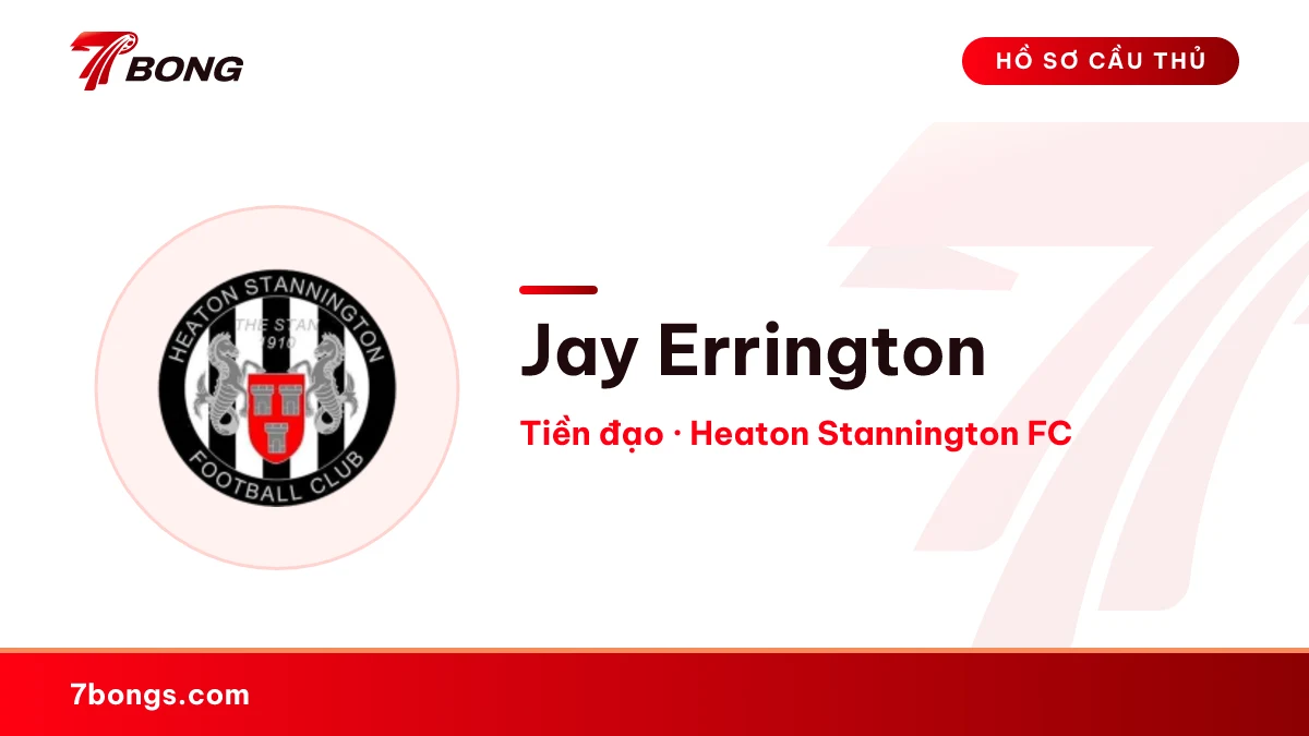 Jay Errington — Heaton Stannington FC