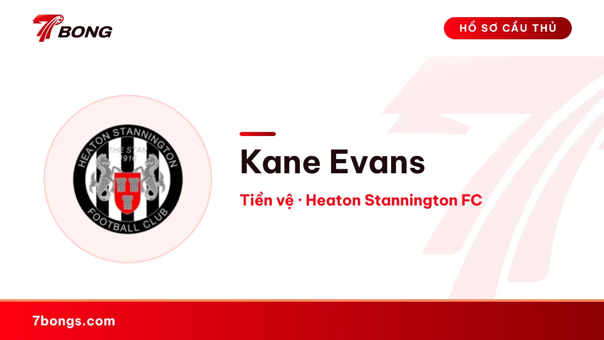 Kane Evans — Heaton Stannington FC
