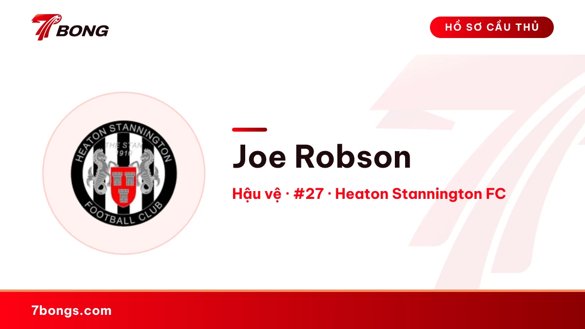Joe Robson — Heaton Stannington FC