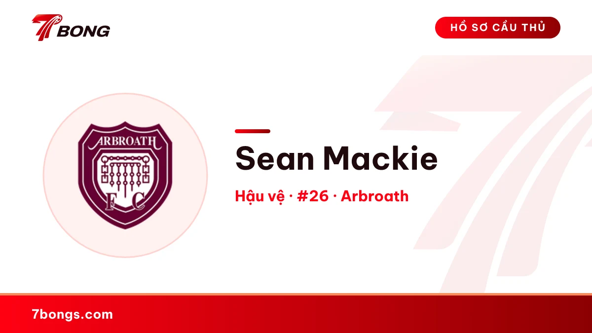 Sean Mackie — Arbroath