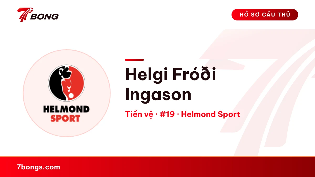 Helgi Fróði Ingason — Helmond Sport
