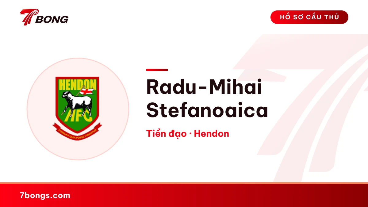 Radu-Mihai Stefanoaica — Hendon