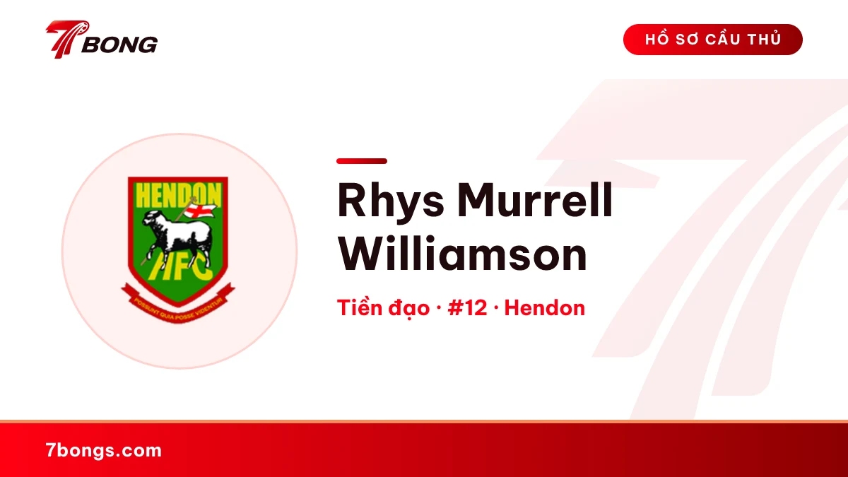 Rhys Murrell Williamson — Hendon