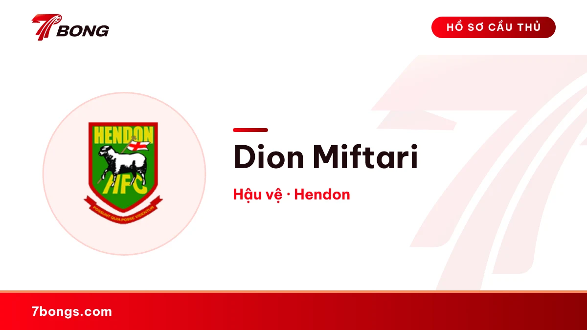 Dion Miftari — Hendon