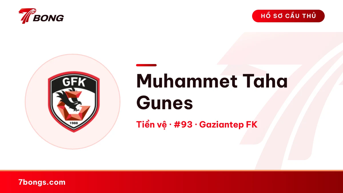 Muhammet Taha Gunes — Gaziantep FK