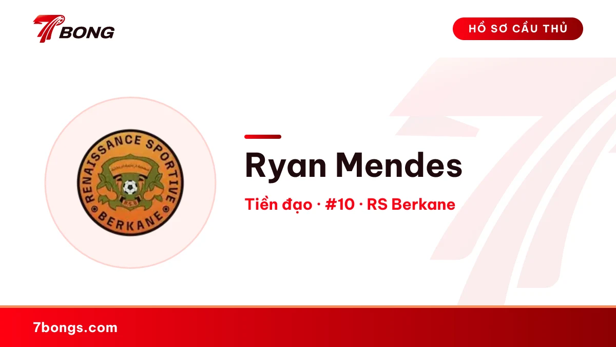 Ryan Mendes — RS Berkane