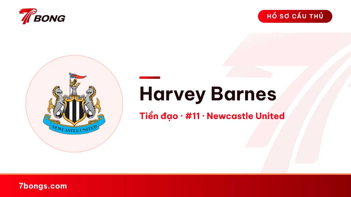 Harvey Barnes — Newcastle United