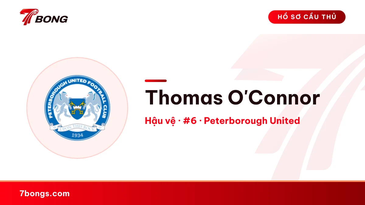 Thomas O'Connor — Peterborough United