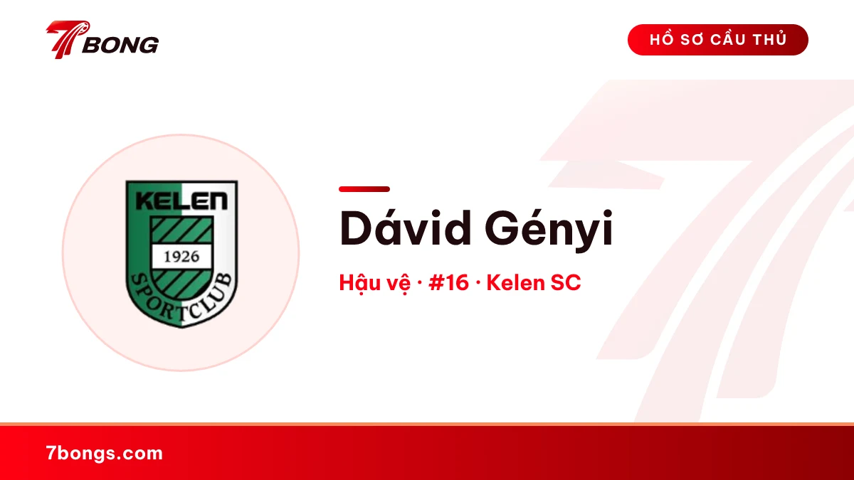 Dávid Gényi — Kelen SC