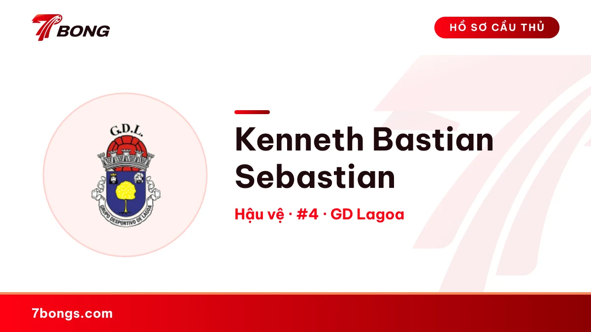 Kenneth Bastian Sebastian — GD Lagoa