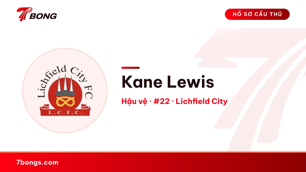 Kane Lewis — Lichfield City