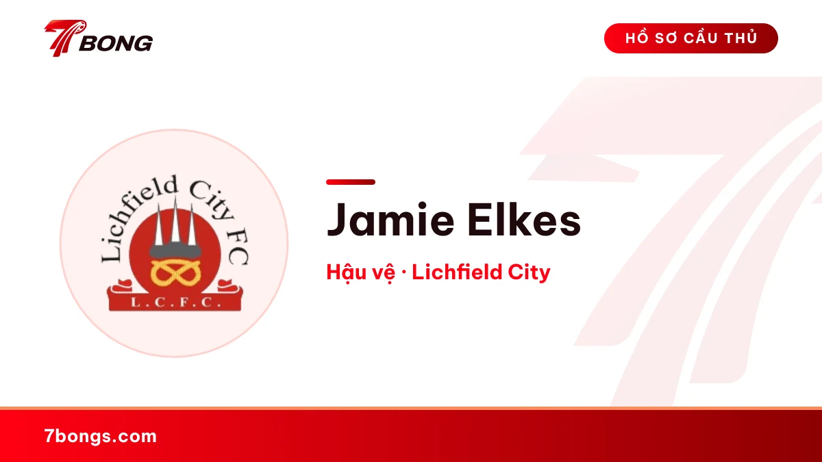 Jamie Elkes — Lichfield City