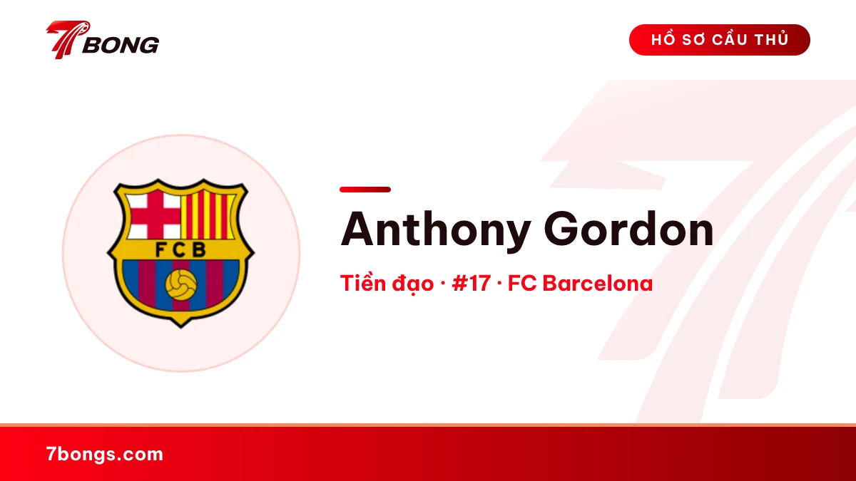 Anthony Gordon — FC Barcelona