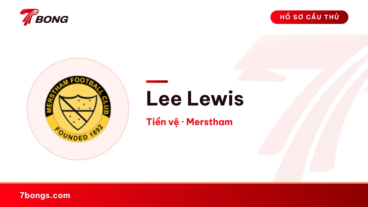 Lee Lewis — Merstham