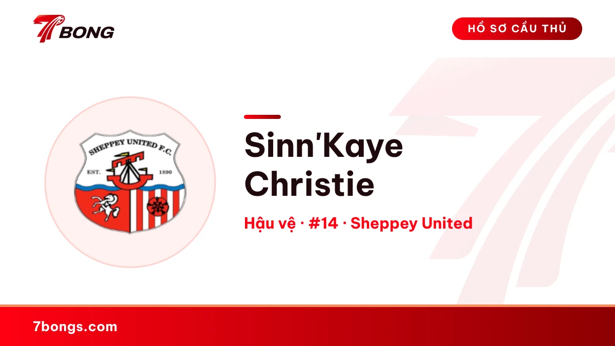 Sinn'Kaye Christie — Sheppey United