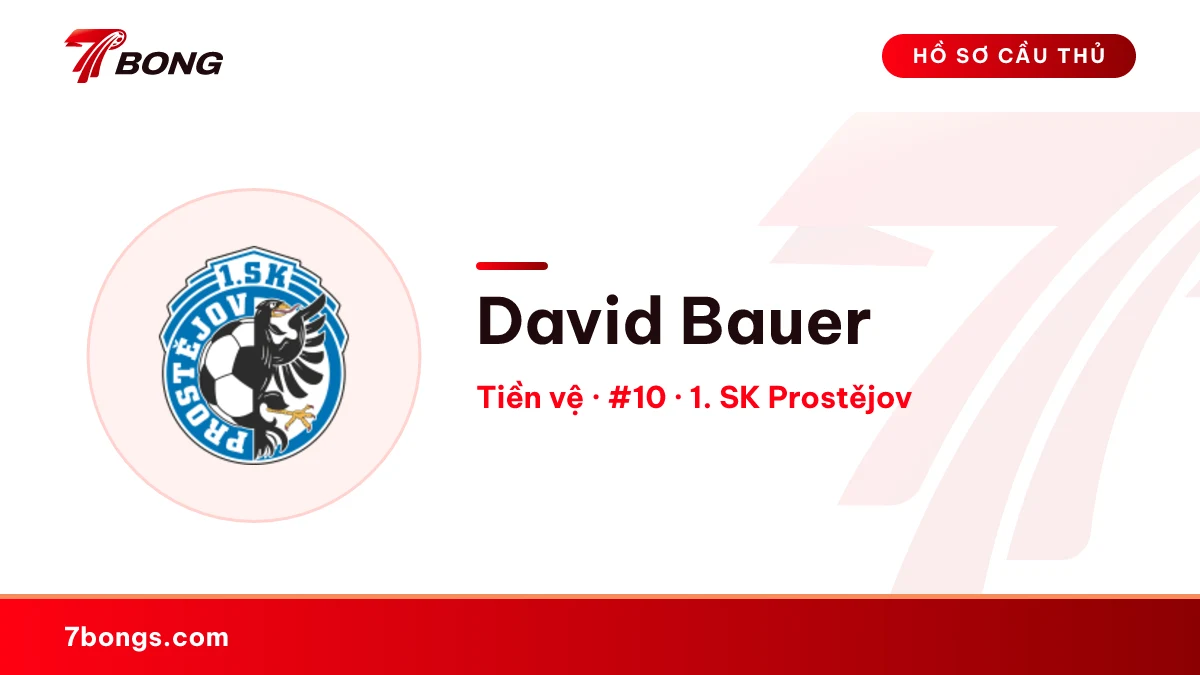 David Bauer — 1. SK Prostějov