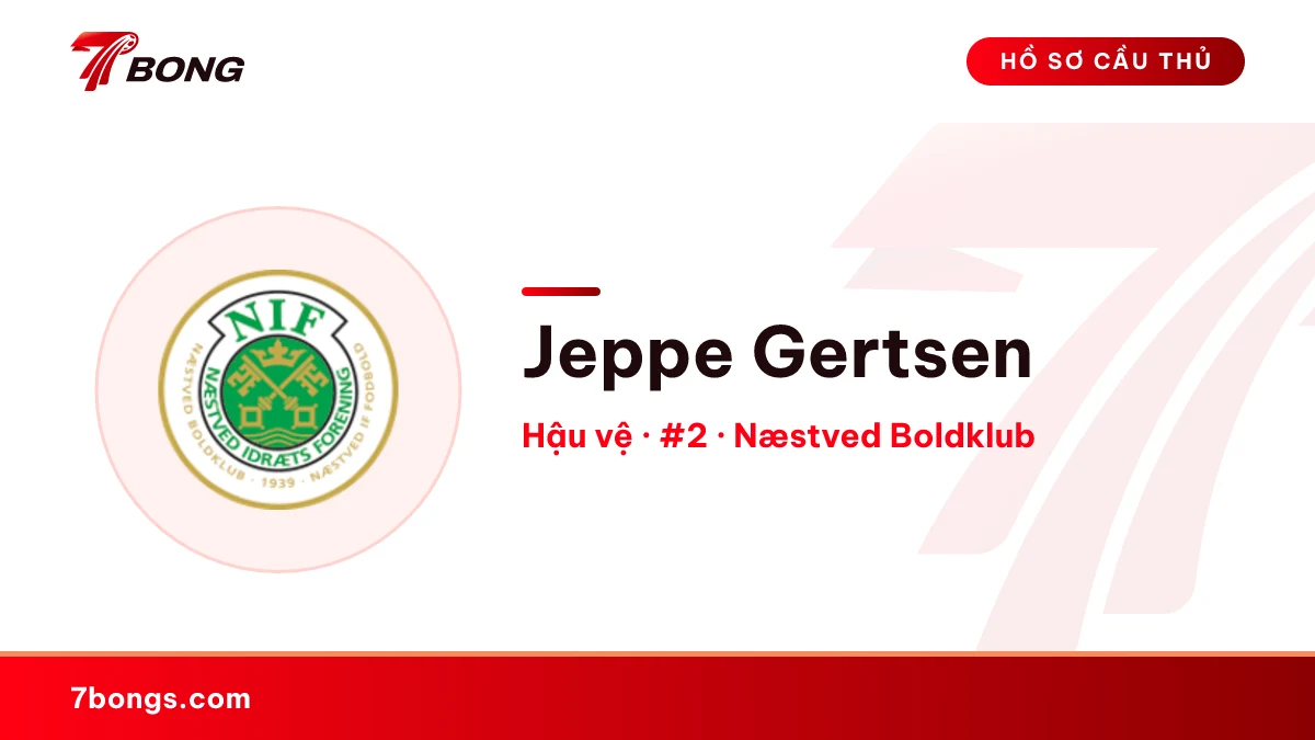 Jeppe Gertsen — Næstved Boldklub