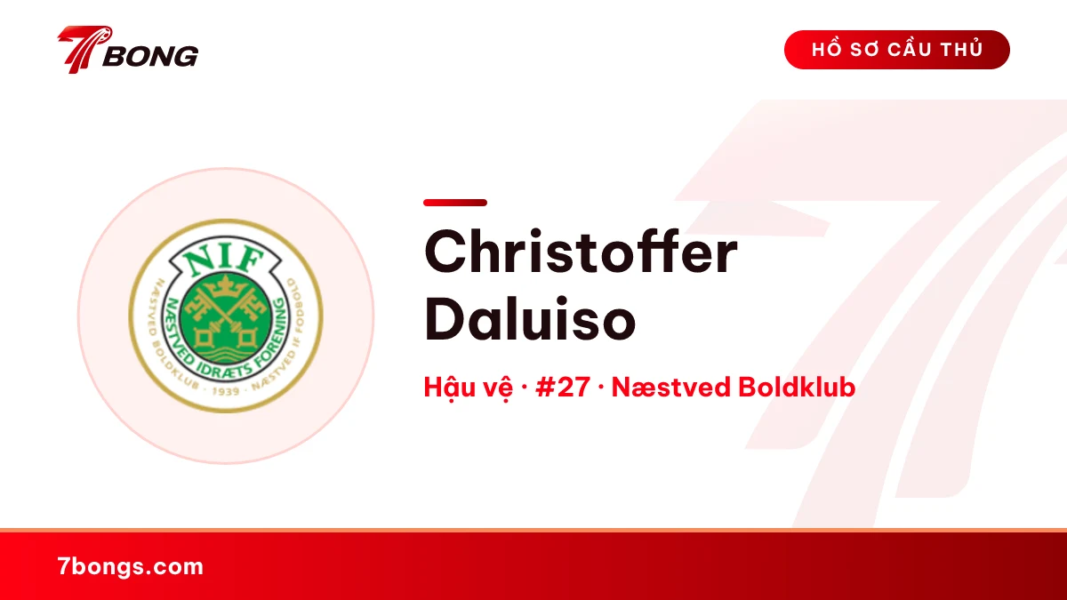 Christoffer Daluiso — Næstved Boldklub