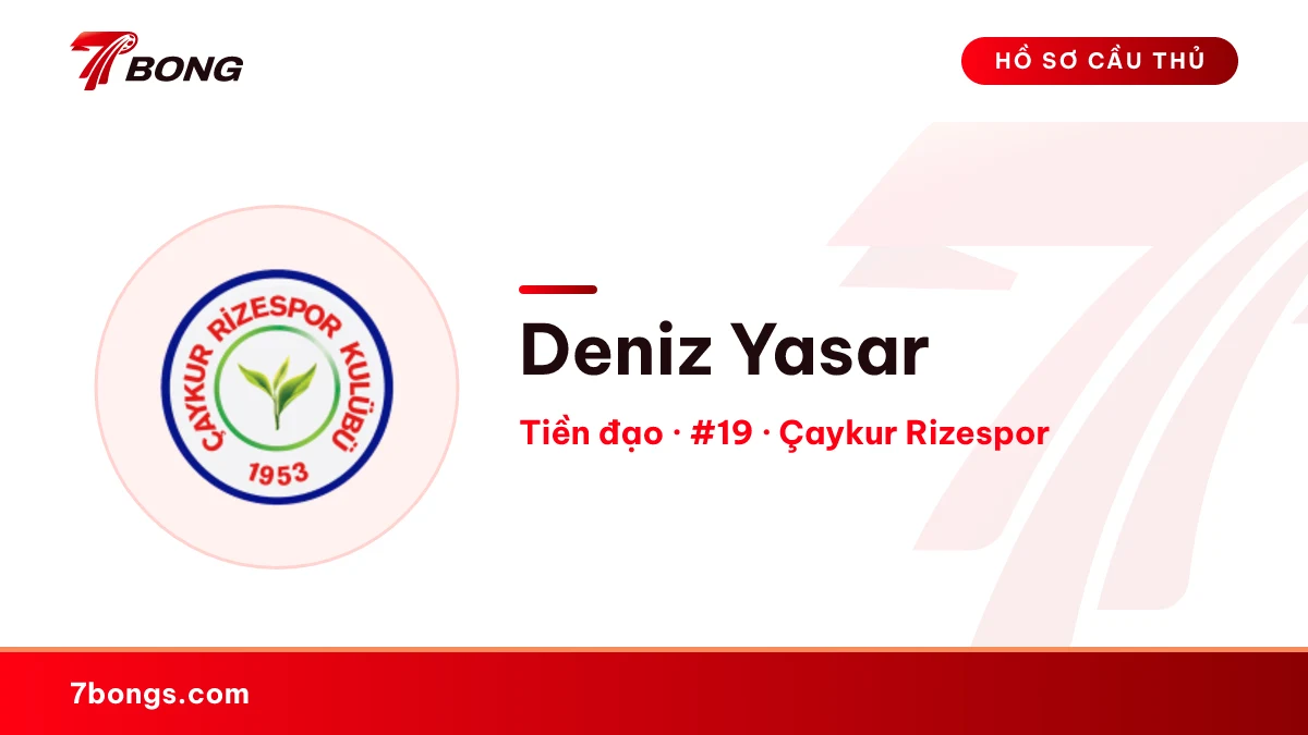 Deniz Yasar — Çaykur Rizespor