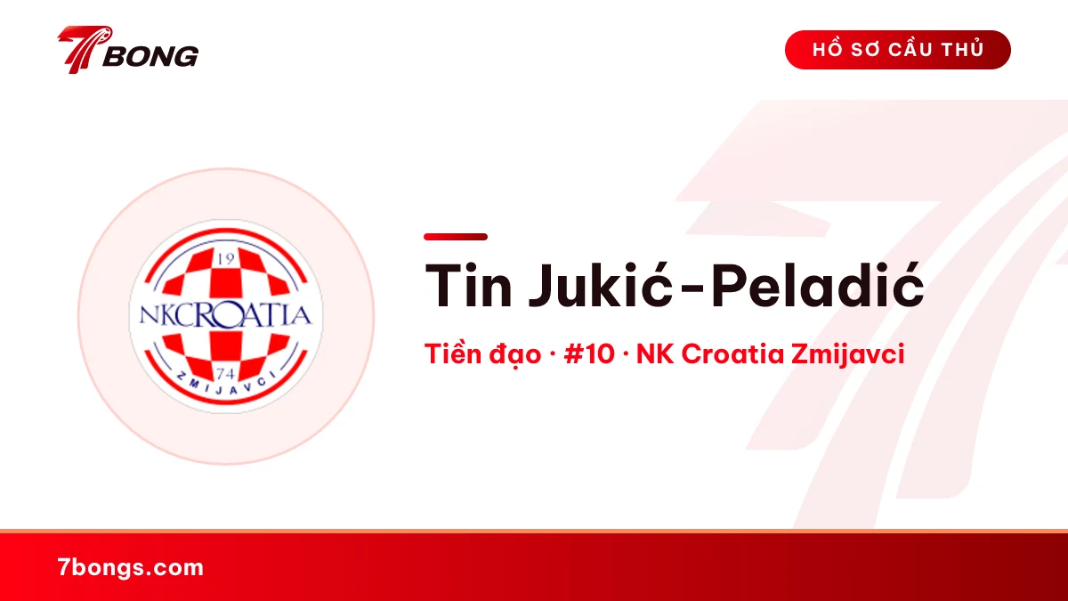 Tin Jukić-Peladić — NK Croatia Zmijavci