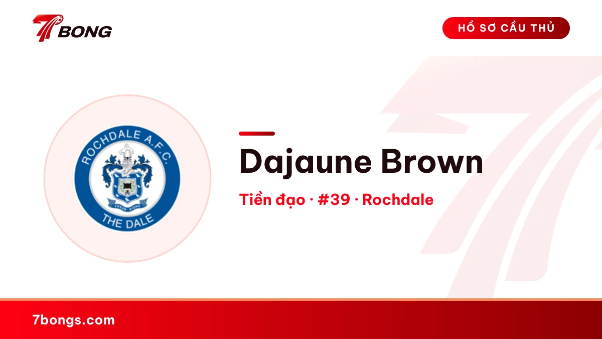 Dajaune Brown — Rochdale