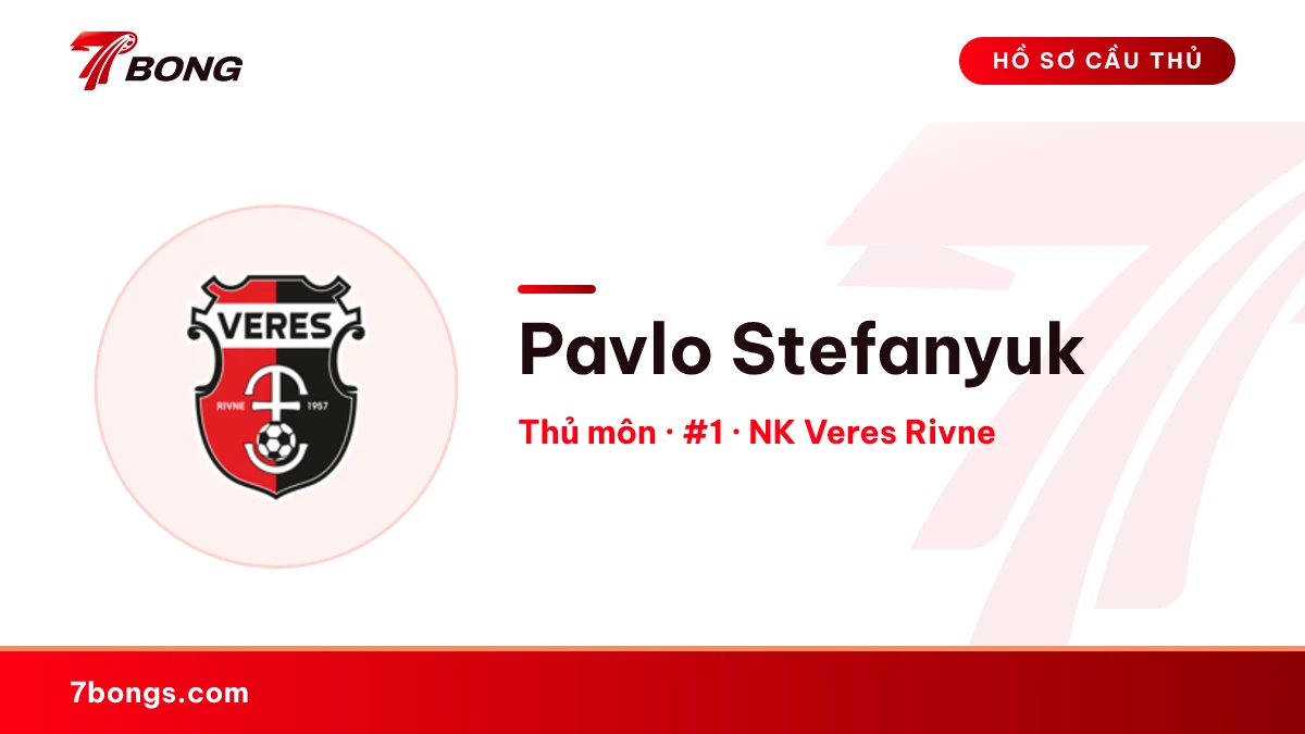 Pavlo Stefanyuk — NK Veres Rivne