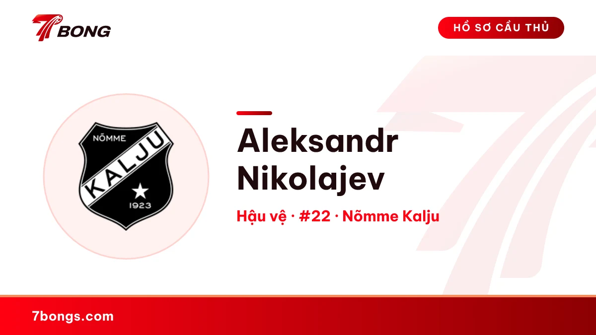 Aleksandr Nikolajev — Nõmme Kalju