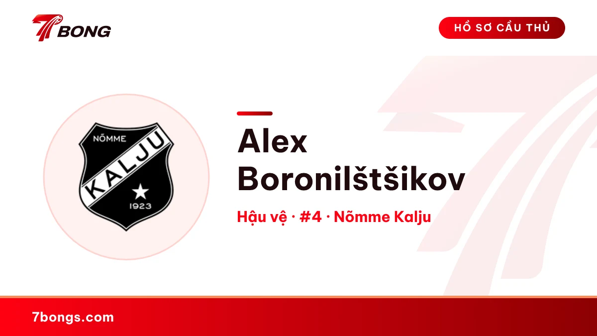 Alex Boronilštšikov — Nõmme Kalju