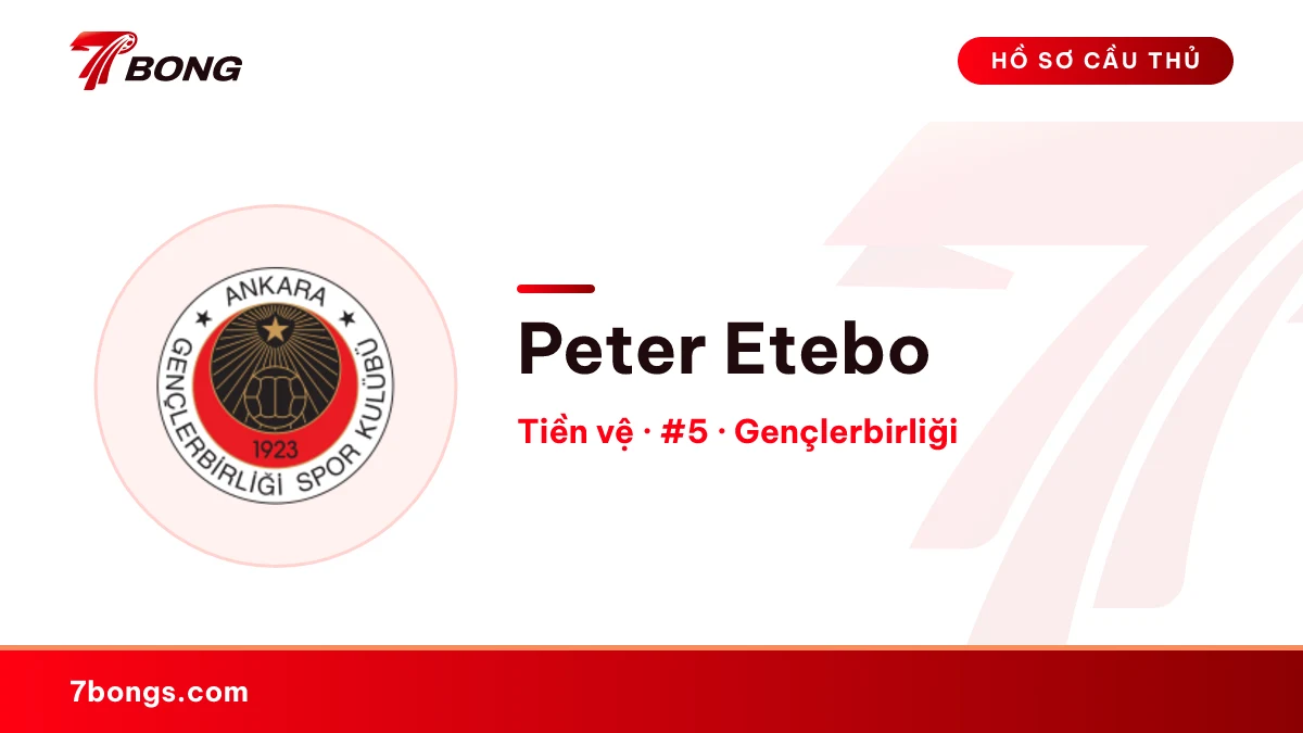 Peter Etebo — Gençlerbirliği
