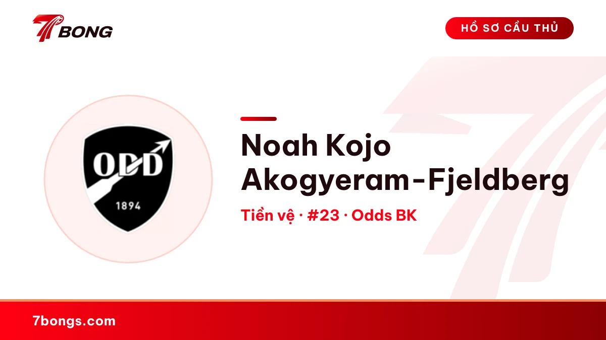 Noah Kojo Akogyeram-Fjeldberg — Odds BK