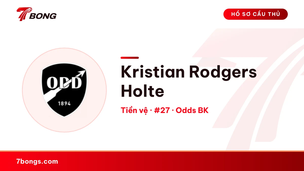 Kristian Rodgers Holte — Odds BK