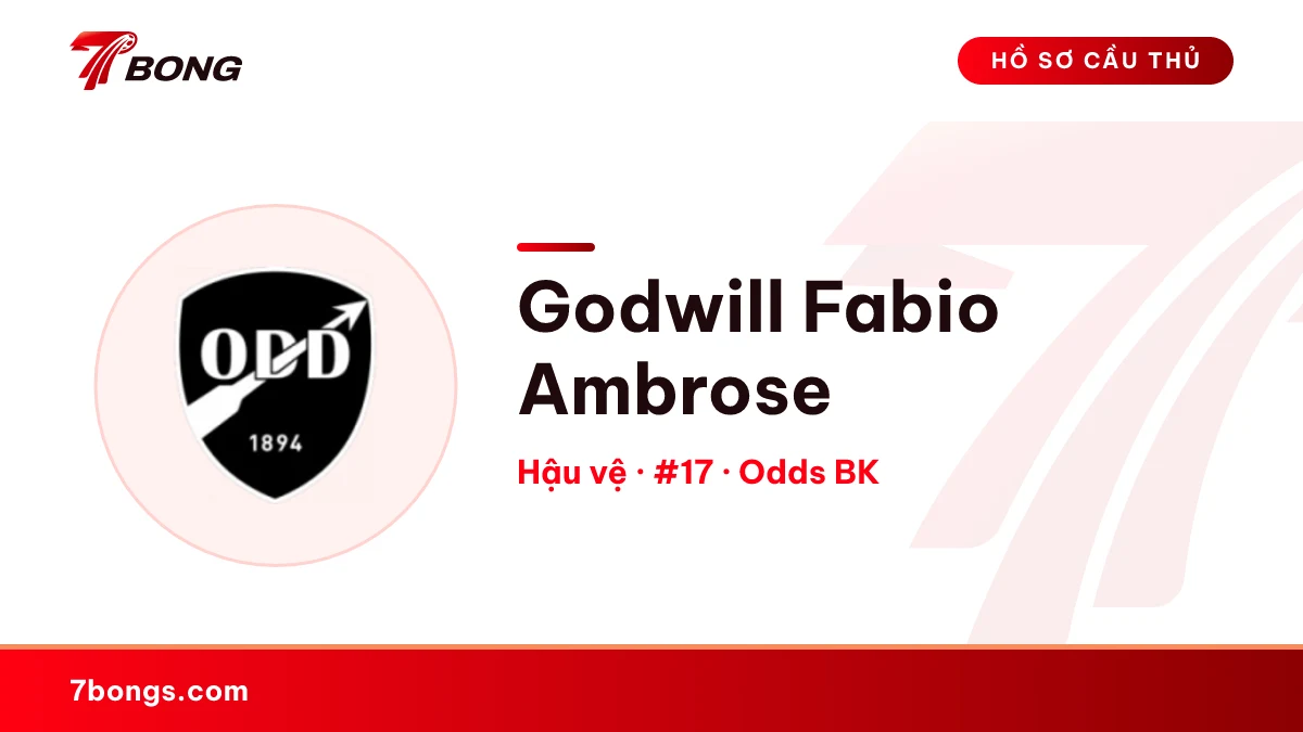 Godwill Fabio Ambrose — Odds BK
